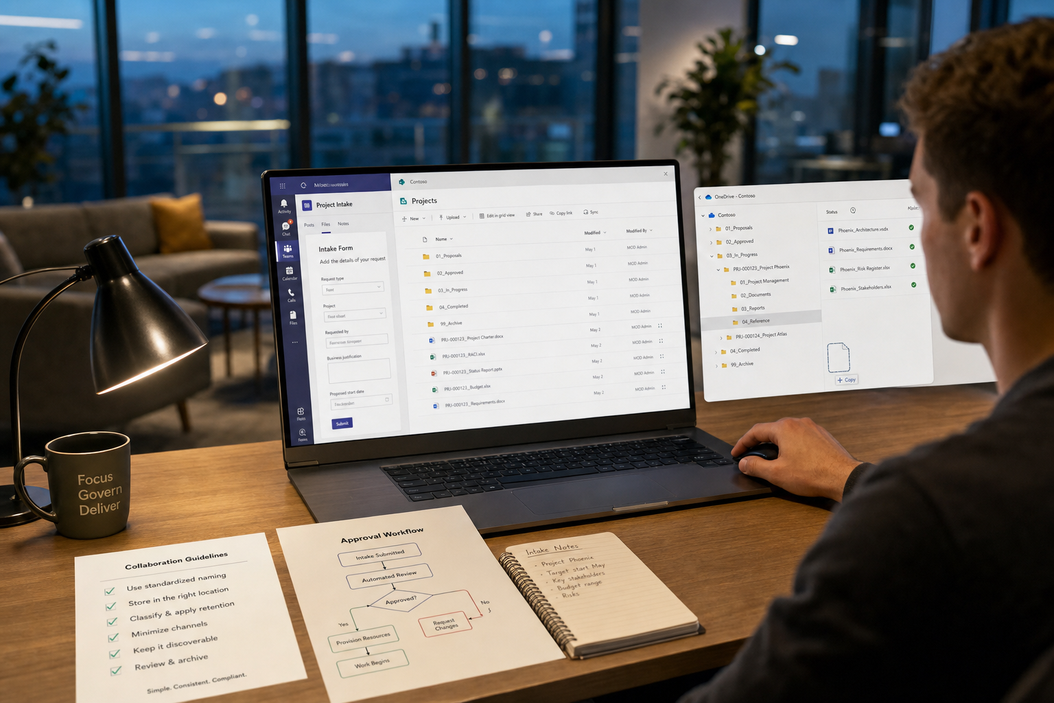 Teams SharePoint OneDrive integratie