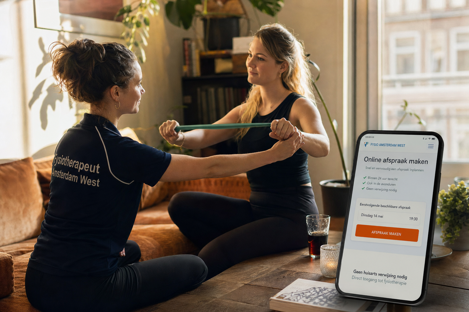 Behandeling fysiotherapie Amsterdam West