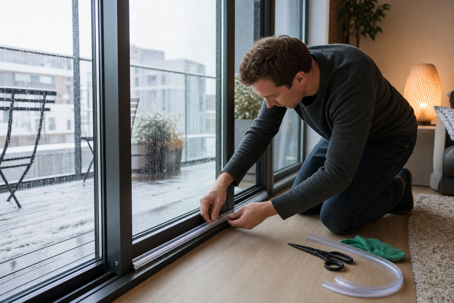 Isolatie verbeteren glazen schuifwand